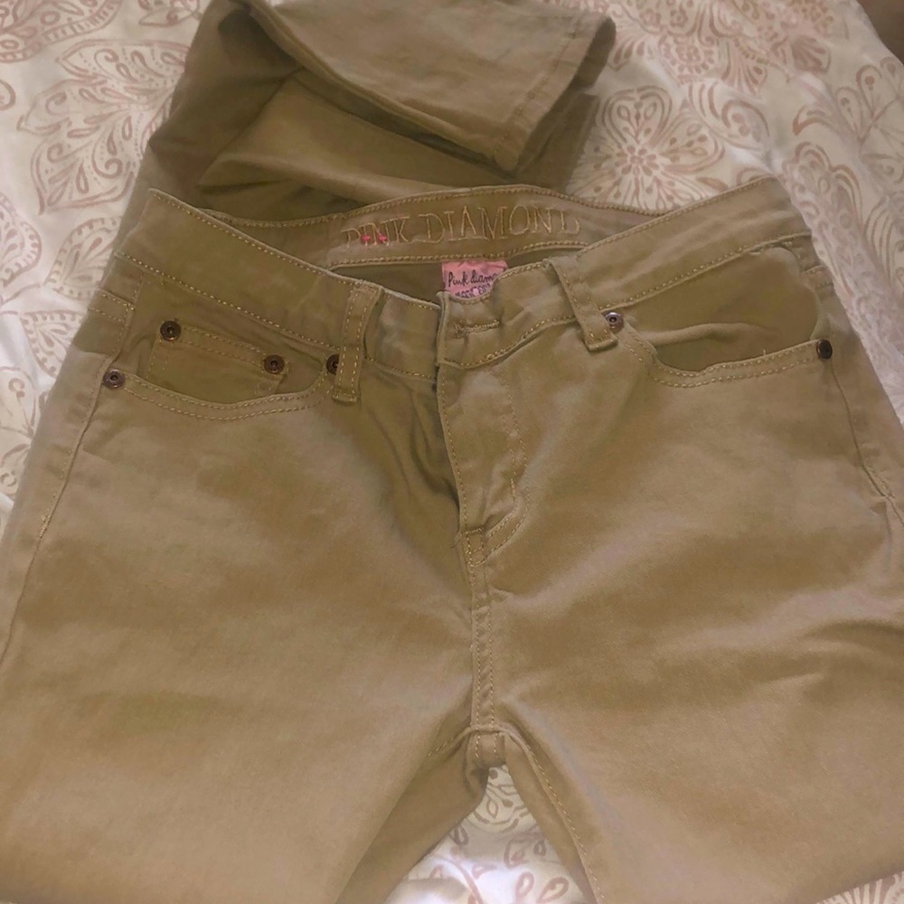 Khaki Skinny Jeans